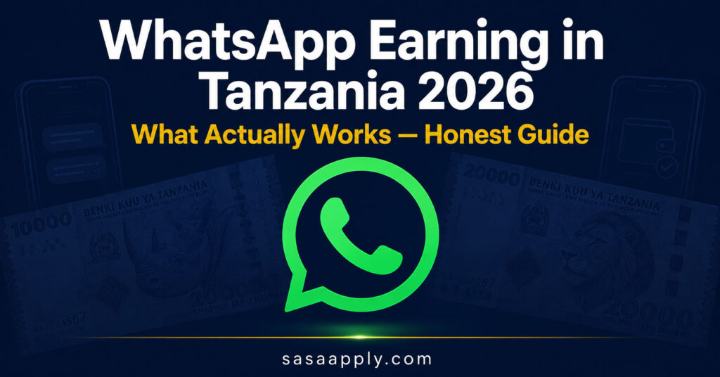 WhatsApp Earning in Tanzania 2026 — Legitimate Ways to Make Money and Scams to Avoid