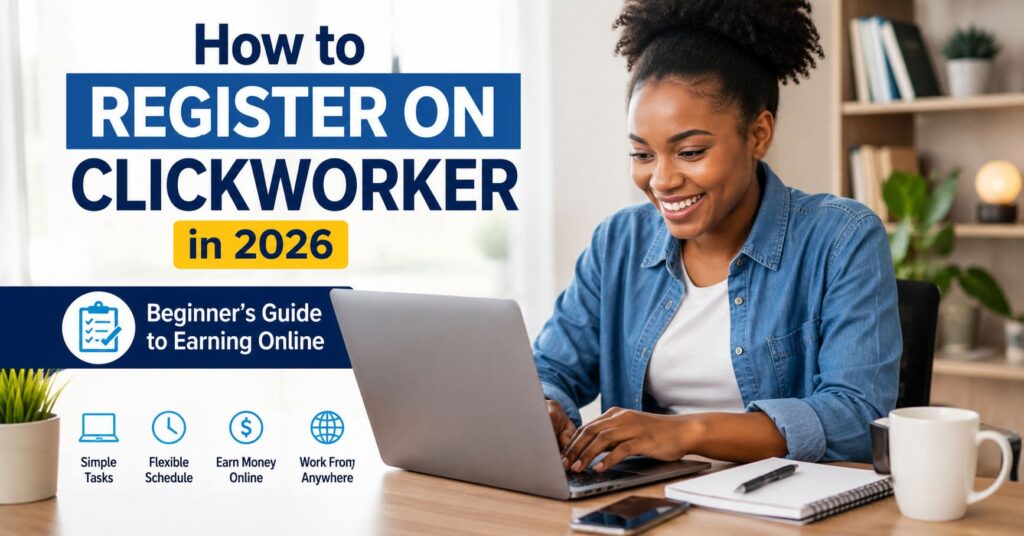 How to Register on Clickworker and Start Earning Money Online in 2026
