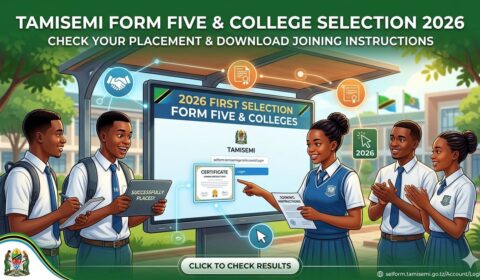 TAMISEMI Form Five Selection 2026: How to Check Results & Download Joining Instructions