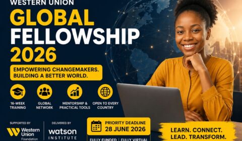 Western Union Global Fellowship 2026 — Apply Now for This Fully Funded Virtual Programme